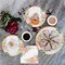 Boosolo Floral Party Supplies paper plates and Napkins Sets for 24 Guest-Include Floral Disposable Paper Plates,Cups,Napkin forr Bridal Shower,Birthday,Wedding,Bachelorette party Supplies